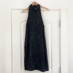 Gorgeous Vintage Stenay Beaded Silk Halter Dress - 6